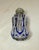 This antique 19th century European cut to clear crystal and sterling silver perfume bottle is a beautifully crafted...