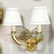 Pair of Art Deco Jules Leleu Polished Brass & Glass Ribbon Sconces For Sale - Image 11 of 12