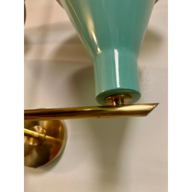 1950s Mid-Century Modern Roberto Giulio Rida White Disk Cones For Sale In New York - Image 6 of 8