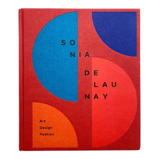 Sonia Delaunay " Art Design Fashion " Modernist Hardcover Exhibition Art Book For Sale