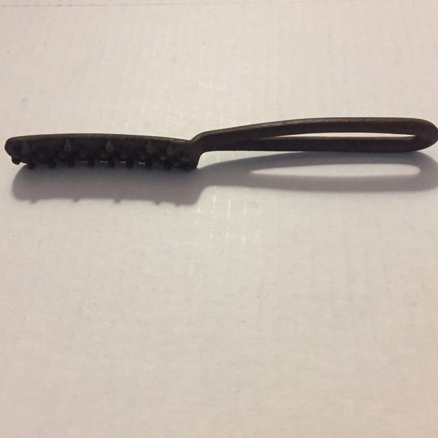Early 1900s Vintage Iron Fish Scaler Scraper For Sale - Image 13 of 13