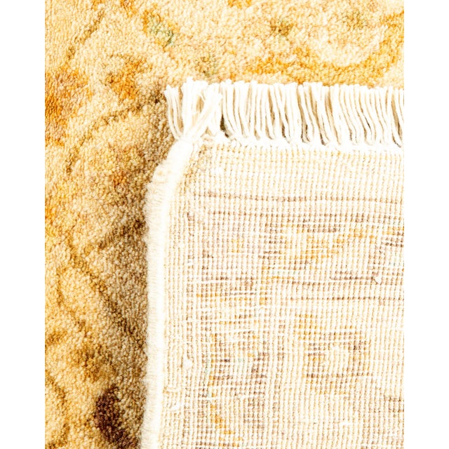2000 - 2009 Mogul, One-of-a-Kind Hand-Knotted Runner Rug - Ivory, 3' 0" x 8' 4" For Sale - Image 5 of 8