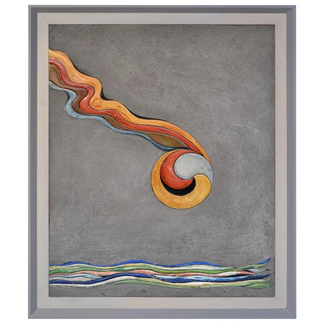 Early 21st Century Cupioli Art Work Scagliola Wall Panel Handmade from Cupioli Living For Sale - Image 5 of 5