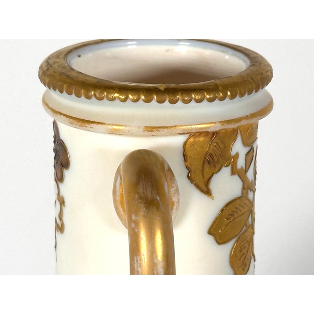 Thomas Webb & Sons Opaline Jules Barbe Vase For Sale - Image 12 of 18