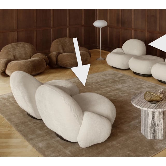 Wood Pacha Lounge Chair by Pierre Paulin for Gubi, 1970s For Sale - Image 7 of 8
