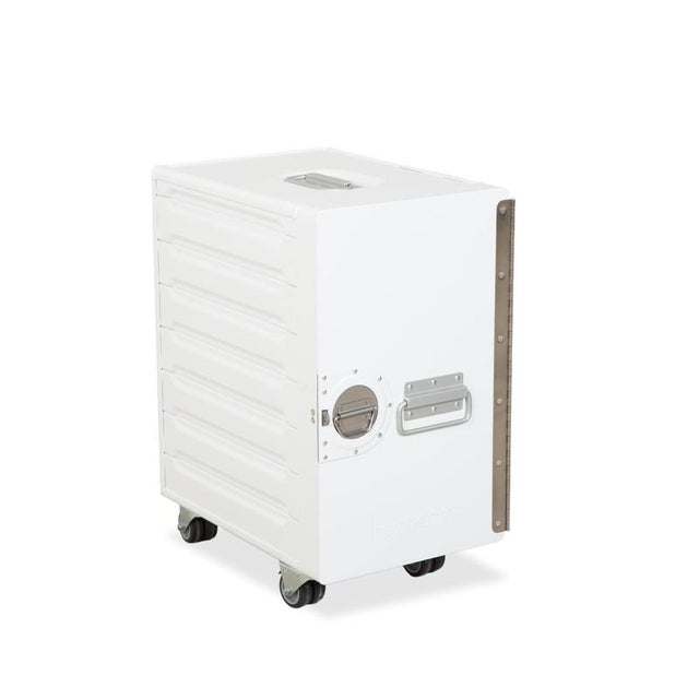 White Aircraft Trolley with Container from Bordbar For Sale - Image 17 of 17