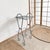 Black Mid Century Plant Stand Black Metal Wire Patio Table Telephone Table Smoking Stand For Sale - Image 8 of 8