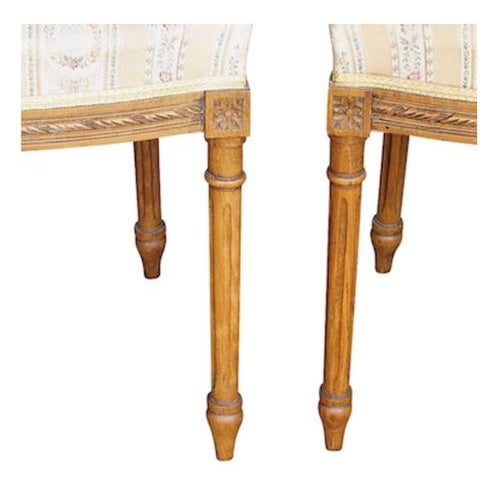 Gustavian Carved Canework Dining Chairs, Early 1900s, Set of 2 For Sale - Image 4 of 5