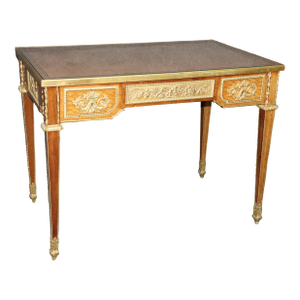 Bronze Mounted Writing Desk Attributed to Linke Manner of Jean Henri Riesner