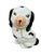 1950s 2 Classic Staffordshire Style Dog Statues. Pair English Style Spaniels Dogs For Sale - Image 9 of 12