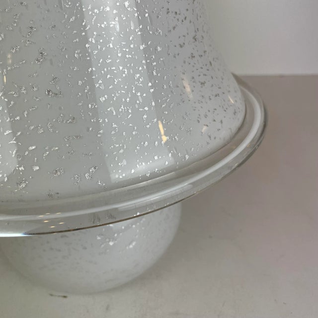Murano Glass Mushroom Table Lamp, 1980s For Sale - Image 12 of 17