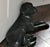 Metal Vintage Black Labrador Door Stop, 1960 For Sale - Image 7 of 12