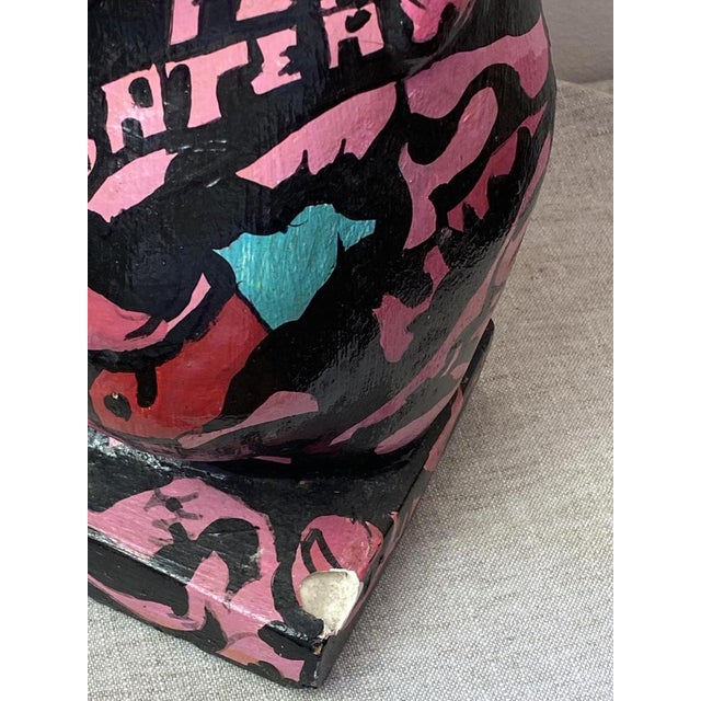 Plaster Sculpture Bust by Karen, 1980s For Sale - Image 13 of 16