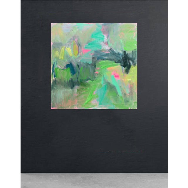 Textile Forest Floor — 40x40 For Sale - Image 7 of 7