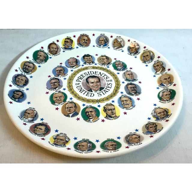 Vintage Richard Nixon President’s Plate Chairish