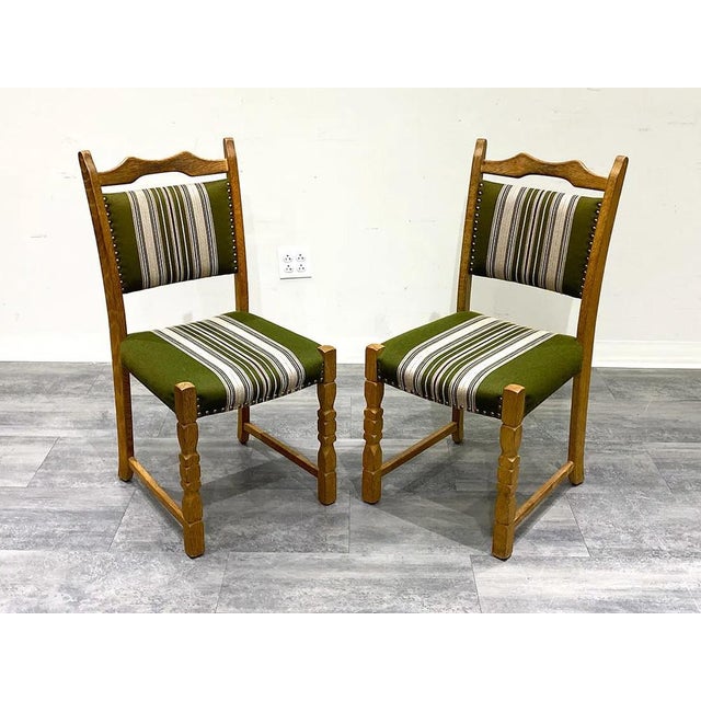 1960s Set 6 1960s Danish Mid Century Modern Dining Chairs For Sale - Image 5 of 10