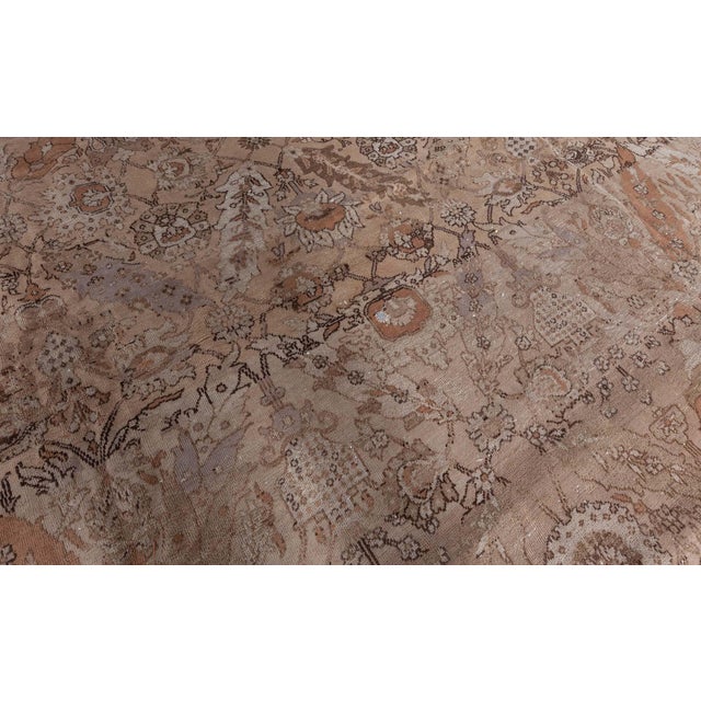 Textile 1920s Turkish Hereke Rug For Sale - Image 7 of 7