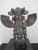 Native American Michael Little Elk Sterling Silver Turquoise Kachina Eagle Dancer Sculpture For Sale - Image 3 of 13