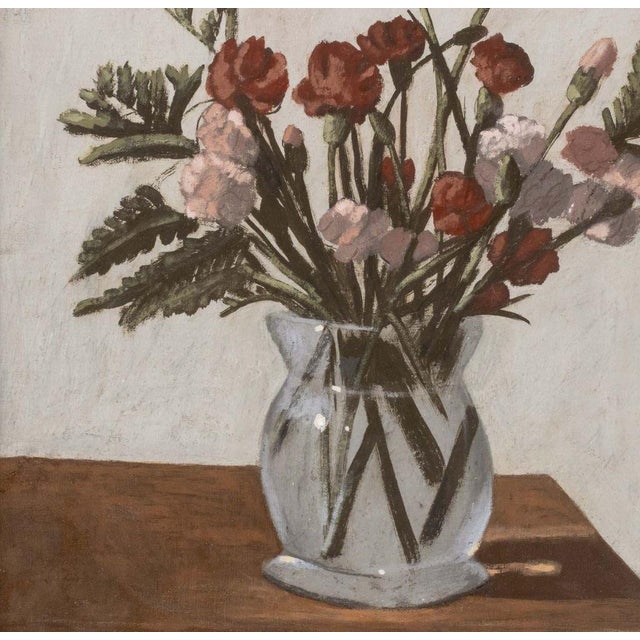 Contemporary Mihai Stancescu Floral Bouquet Still Life Oil For Sale - Image 3 of 6