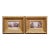 Pair of 19th Century French Barbizon Pendants Landscape Paintings in Gilt Frames For Sale
