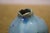 2 Vintage Blue Glazed Gourd Shaped Pinch Pot Pottery Bud Vases 2" For Sale - Image 12 of 14