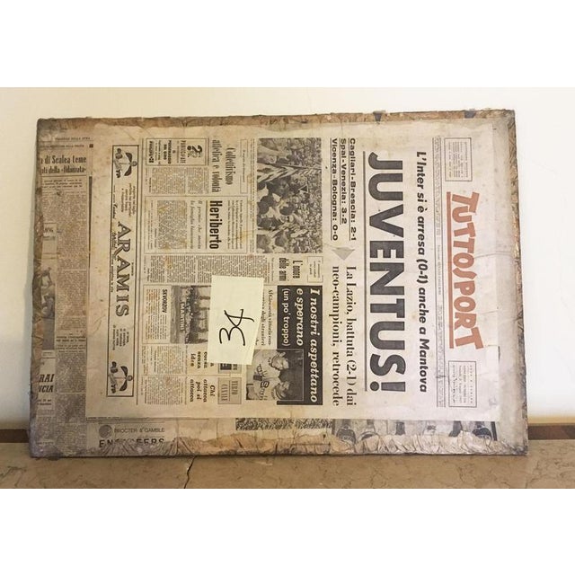 Ermete Lancini, Abstract Collage, 1967, Mixed Media For Sale - Image 14 of 18