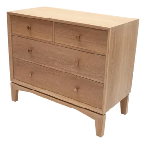 Mid Century White Oak Dresser by Peter Aleksa