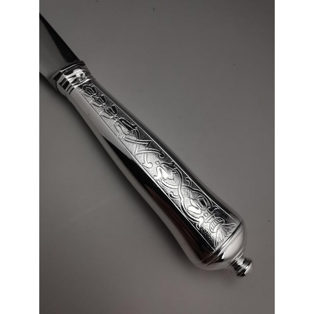 Soubise Silver Minerva Dinner Service from Puiforcat, 1890s, Set of 18 For Sale - Image 7 of 18