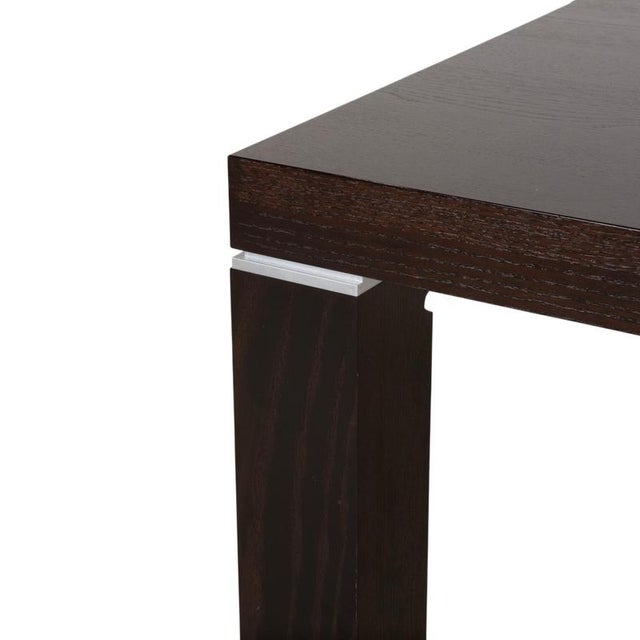 Wooden Dining Table in Dark Brown from Hülsta For Sale - Image 4 of 10