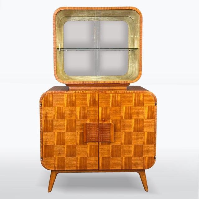Vintage Display Case by Jindrich Halabala for Up Zavody, 1946 For Sale - Image 17 of 17