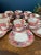 Vintage English Bone China Floral Tennis Set /Snack Set - 16 pcs For Sale - Image 11 of 18