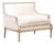 Louis XVI Style Painted Canapé Settee Attributed to Jansen | Ca. 1945 For Sale