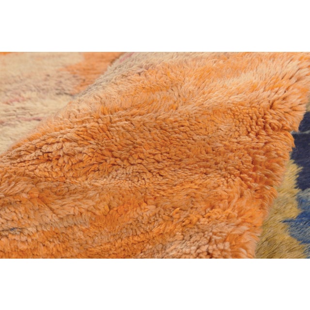Contemporary Beni Mrirt Moroccan Rug, 10'10 X 15'01 For Sale In Dallas - Image 6 of 10