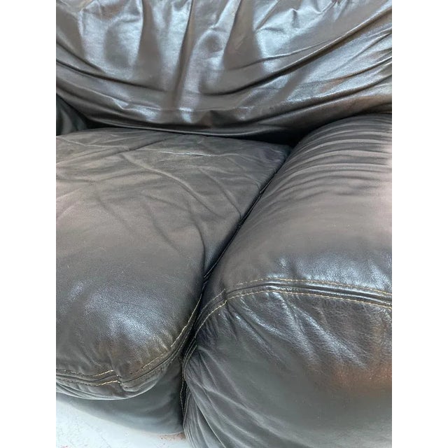 Set of Lounge Chair & Ottoman Bengodi by Cini Boeri for Arflex, 1970s For Sale - Image 6 of 13