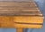 Solid Walnut Slat Bench or Coffee Table, Mid Century George Nelson Style For Sale - Image 9 of 16