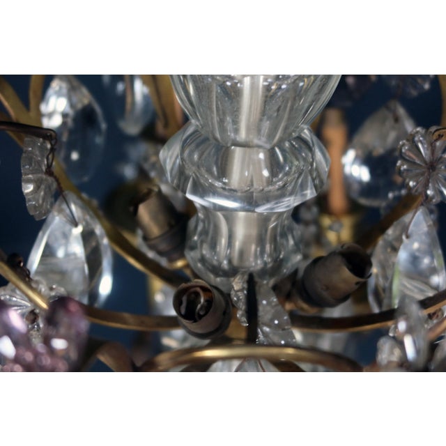 19th Century Crystal Chandelier For Sale - Image 11 of 12