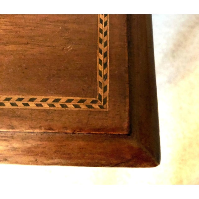 Antique Edwardian Mahogany Inlaid Sideboard from Hamptons, Pall Mall, London For Sale - Image 8 of 18