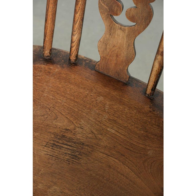 Antique English Spindle Chair, 1800s For Sale - Image 10 of 15