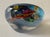 Contemporary Collette Fortin (1956-2026) Signed Studio Glass Multicolored Abstract Paper Weight For Sale - Image 3 of 6