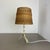 Original Rattan and Brass Table Light from Vereinigte Werkstätten, München, Germany, 1950s For Sale - Image 16 of 18