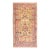 Zabihi Collection 19th Century Gold Persian Soumac Flatweave - 5'7" x 8'3" For Sale