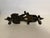 1950s Vintage Victorian Style Cast Iron Door Knocker For Sale - Image 5 of 6