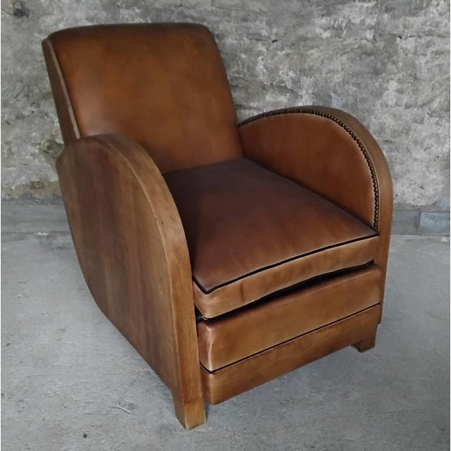 1950s Art Deco Armchair, 1950s For Sale - Image 5 of 5