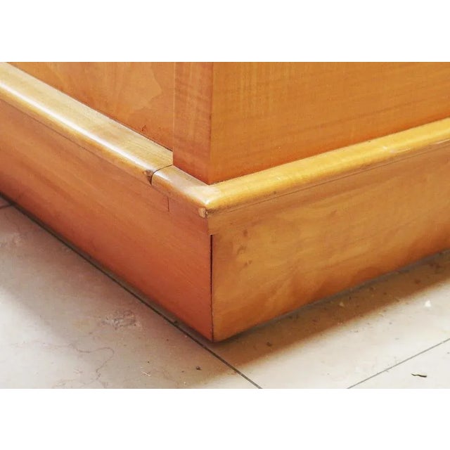 Art Deco Bed in Sycomore, 1930s For Sale - Image 6 of 10