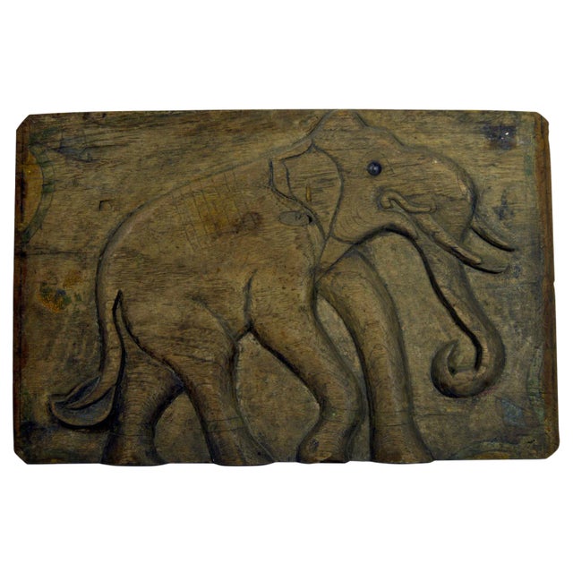 Thai Chiang Mai Bas Relief Wooden Carving For Sale