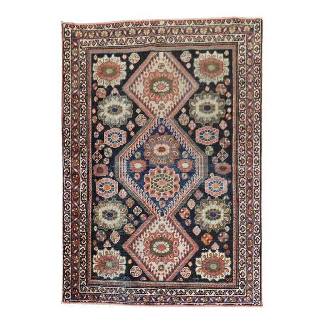 Antique Persian Mahal Carpet - 4'9" x 13'3" For Sale