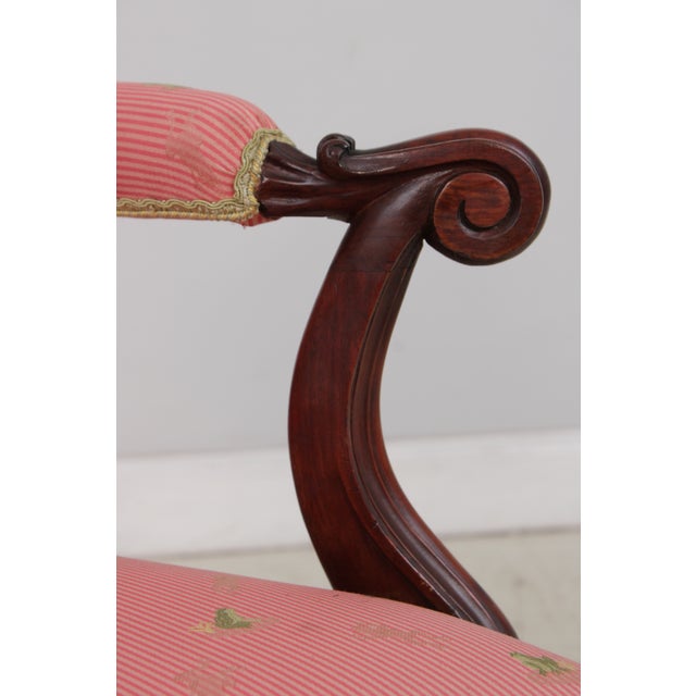 Georgian Chippendale Style Mahogany Arm Chair For Sale - Image 14 of 16