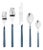 Mepra Fantasia 20-Piece Flatware Set, Blue For Sale