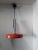 Metal Vintage Chrome and Orange Metal Ceiling Lamp from Staff For Sale - Image 7 of 7
