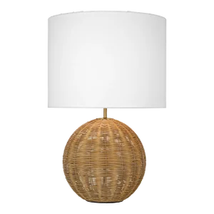 Kate Spade New York by Visual Comfort Studio Mari Medium Table Lamp in Burnished Brass